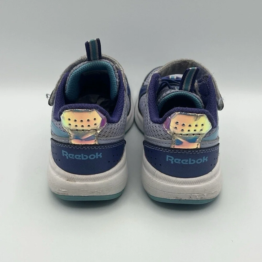 Reebok Road Supreme 4.0 Purple Running Slip On‎ Shoes - Kids Size 12.5 USED